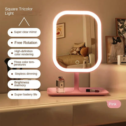 LuxeGlow™ LED Mirror