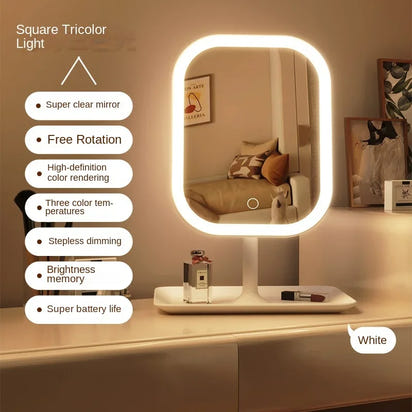 LuxeGlow™ LED Mirror