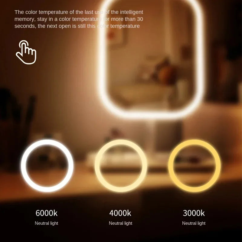 LuxeGlow™ LED Mirror